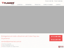 Tablet Screenshot of plannernet.com.br